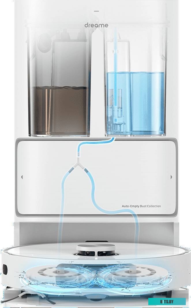 Робот-пылесос Dreame Automatic Cleaning Robot S10 (китайская версия, белый) <RLS6LADC>