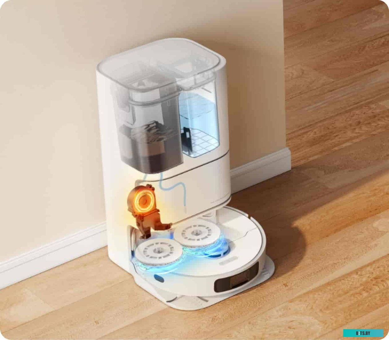 Робот-пылесос Dreame Automatic Cleaning Robot S10 (китайская версия, белый) <RLS6LADC>