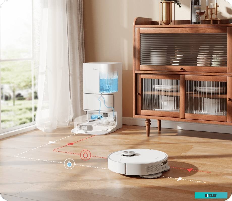 Робот-пылесос Dreame Automatic Cleaning Robot S10 (китайская версия, белый) <RLS6LADC>