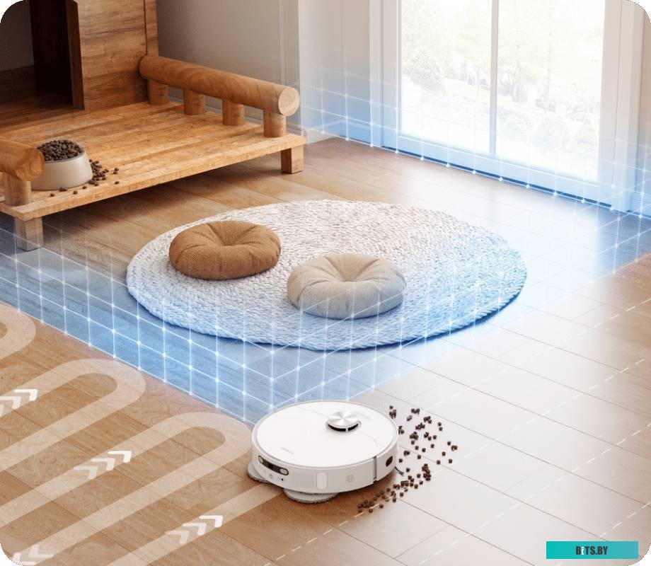 Робот-пылесос Dreame Automatic Cleaning Robot S10 (китайская версия, белый) <RLS6LADC>