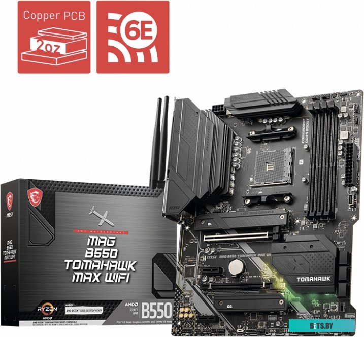 Материнская плата MSI MAG B550 Tomahawk Max WiFi MAG B550 TOMAHAWK MAX WIFI