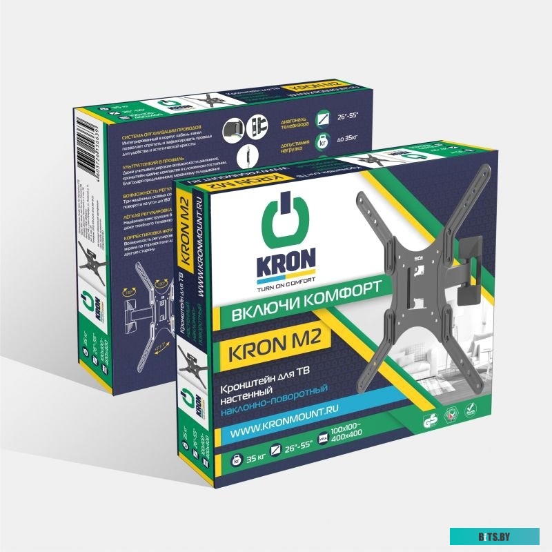 Кронштейн для телевизора Onkron M2 (черный)
