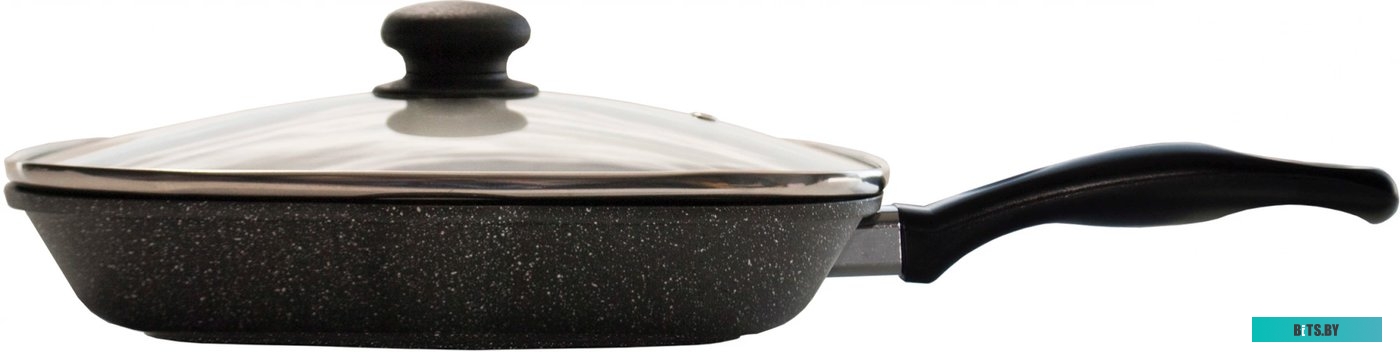 SW-CH3027GGR Сковорода-гриль Starwind Chef SW-CH3027GGR квадратная покрытие: Pfluon ручка несъемная (с крышкой) серый