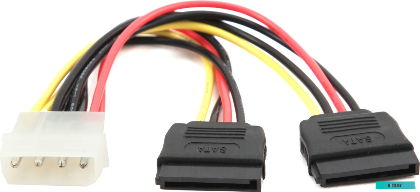 Кабель SATA CC-SATA-PSY-0.3M Gembird 2xPower 30cm