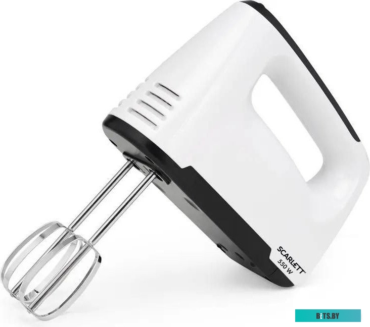 SC-HM40S22 Миксер Scarlett SC-HM40S22, ручной,  белый и черный