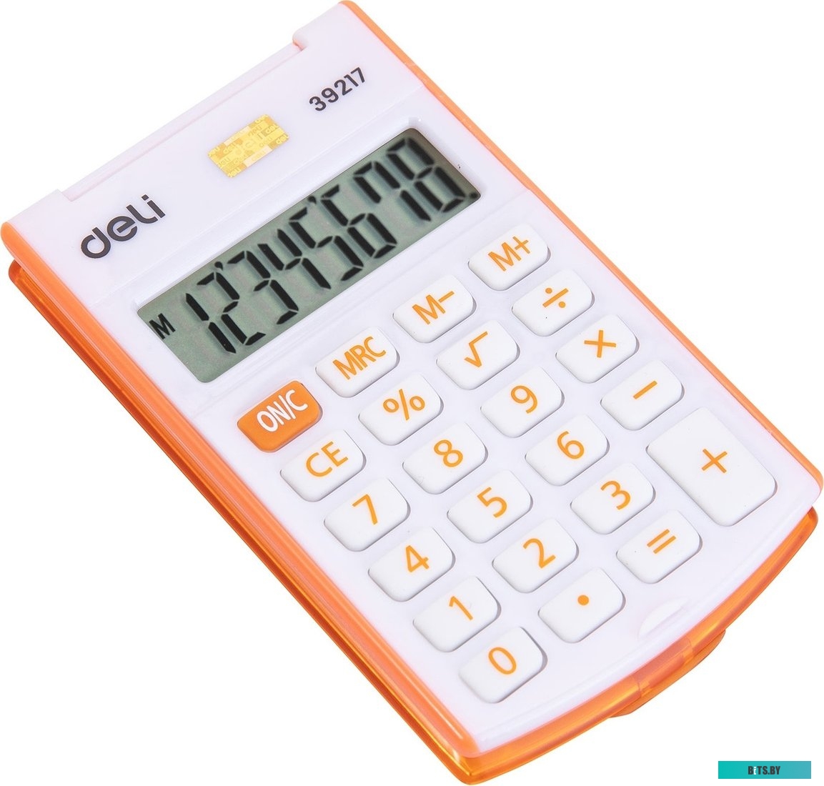 Калькулятор карманный Deli E39217/OR 1189195