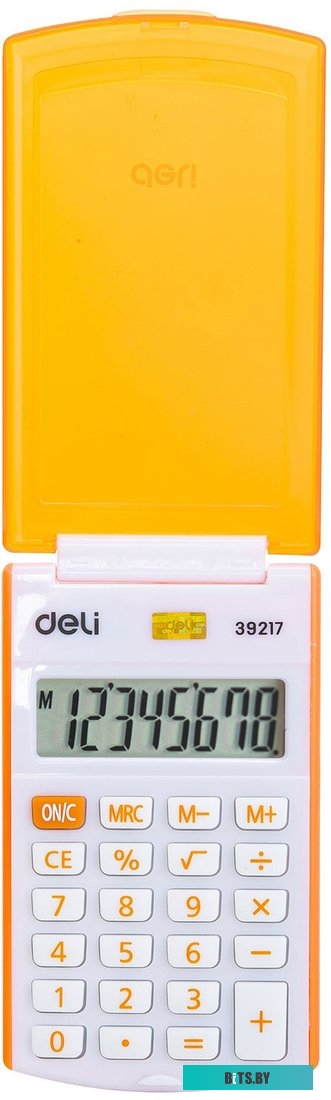 Калькулятор карманный Deli E39217/OR 1189195