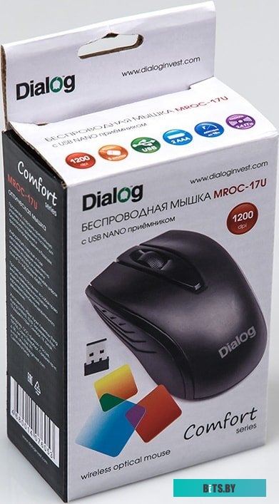 Мышь Dialog Comfort MROC-17U