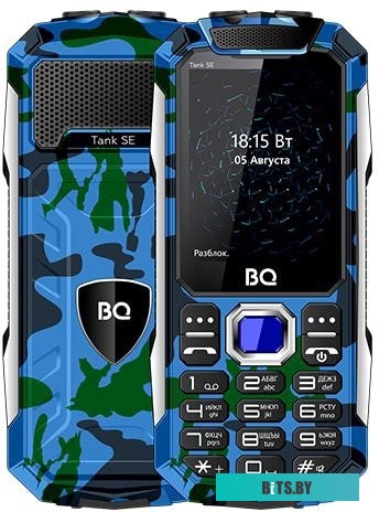 Мобильный телефон BQ-Mobile BQ-2432 Tank SE (камуфляж)
