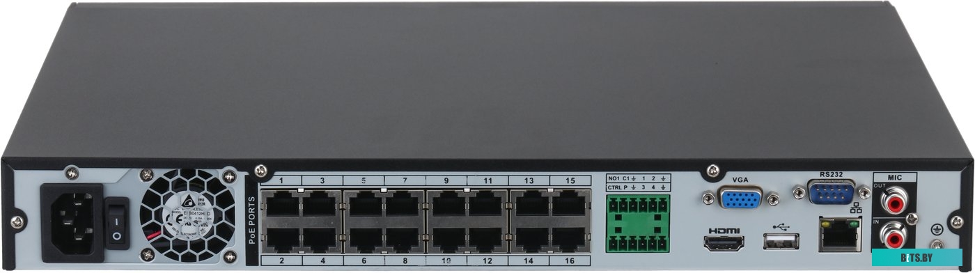 Видеорегистратор Dahua DHI-NVR4216-16P-4KS3