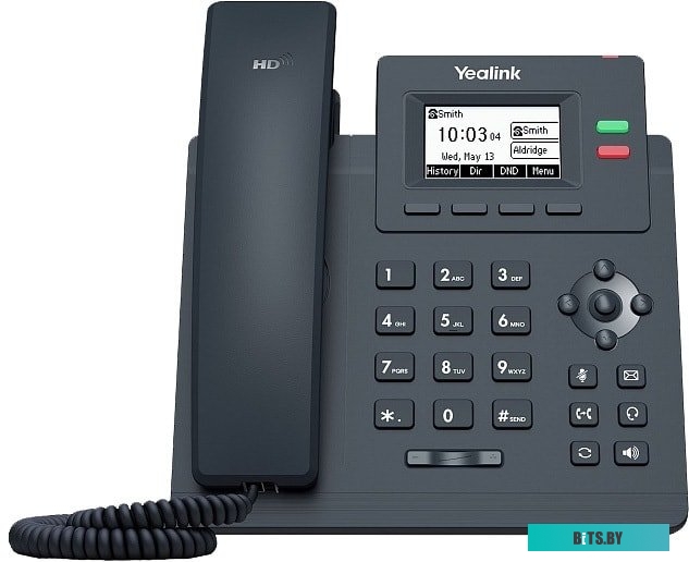 SIP-T31W Телефон IP Yealink SIP-T31W черный