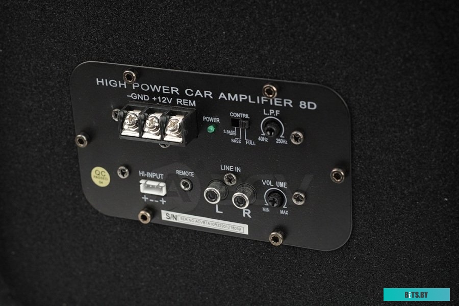 Корпусной активный сабвуфер ACV BTA-8R