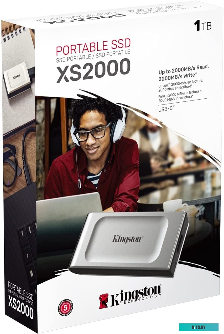 Внешний накопитель Kingston SXS2000 1TB <SXS2000/1000G>