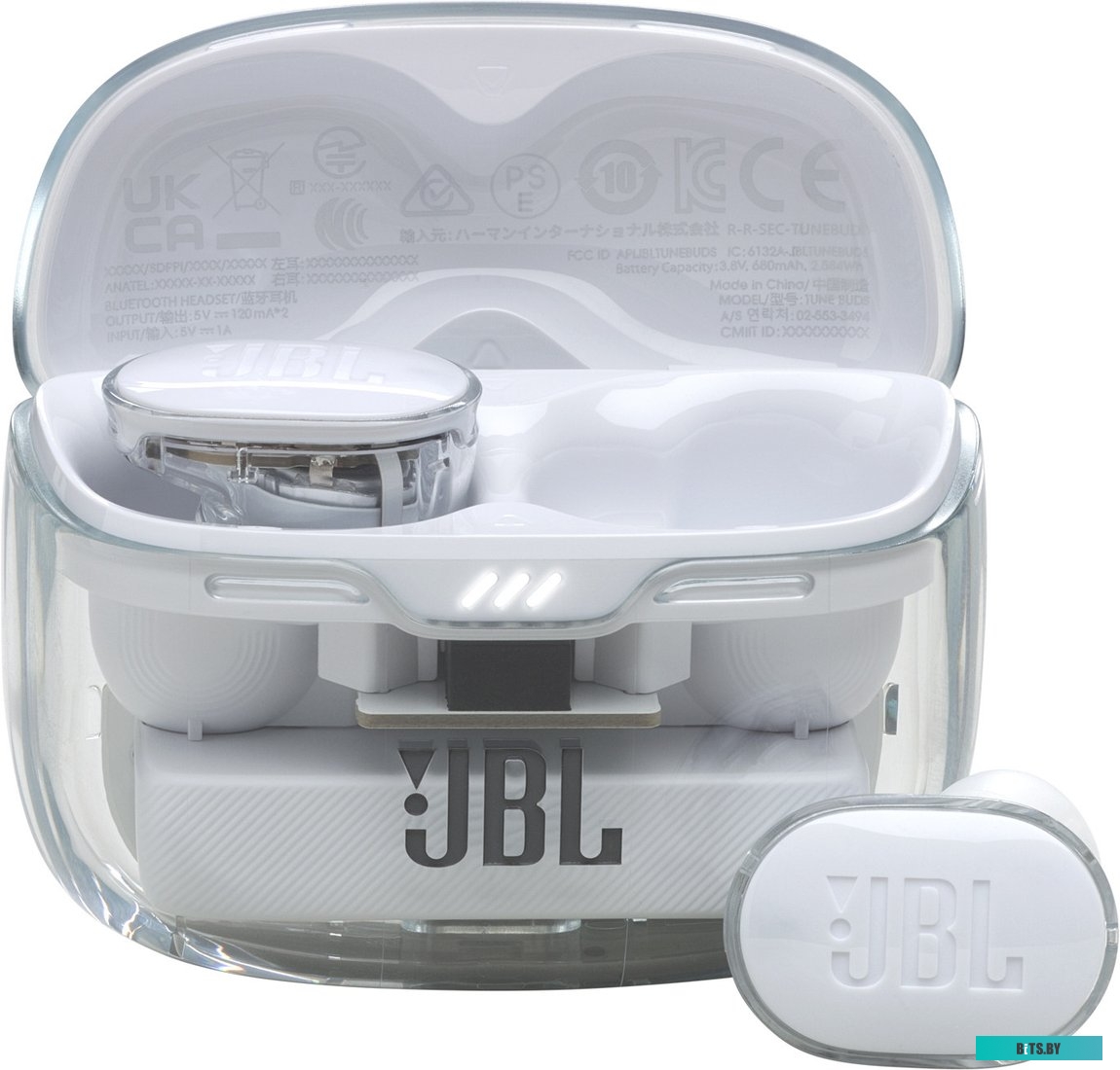Наушники JBL Tune Buds Ghost JBLTBUDSGWHT