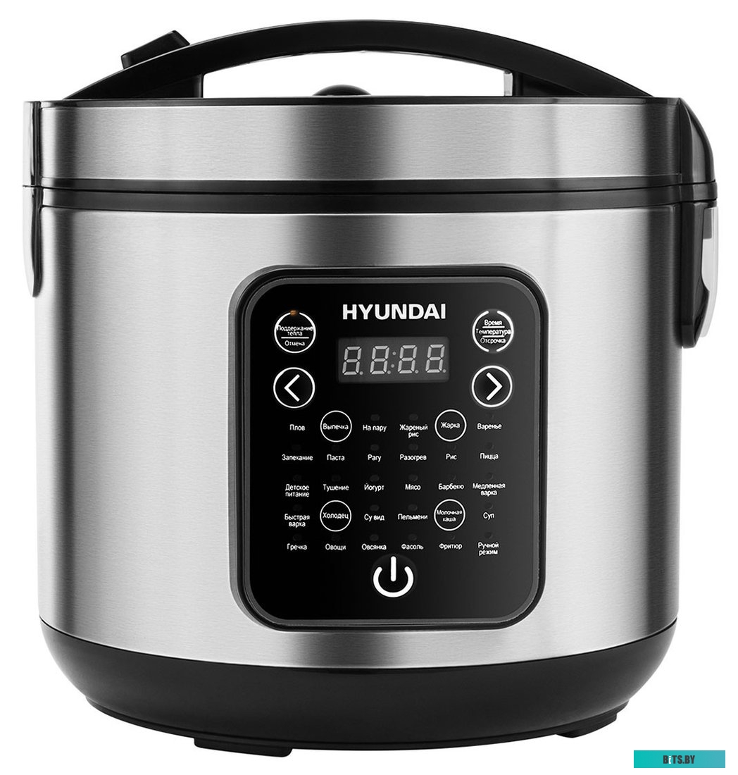 HYMC-2401 Мультиварка Hyundai HYMC-2401,  900Вт,   серебристый/черный