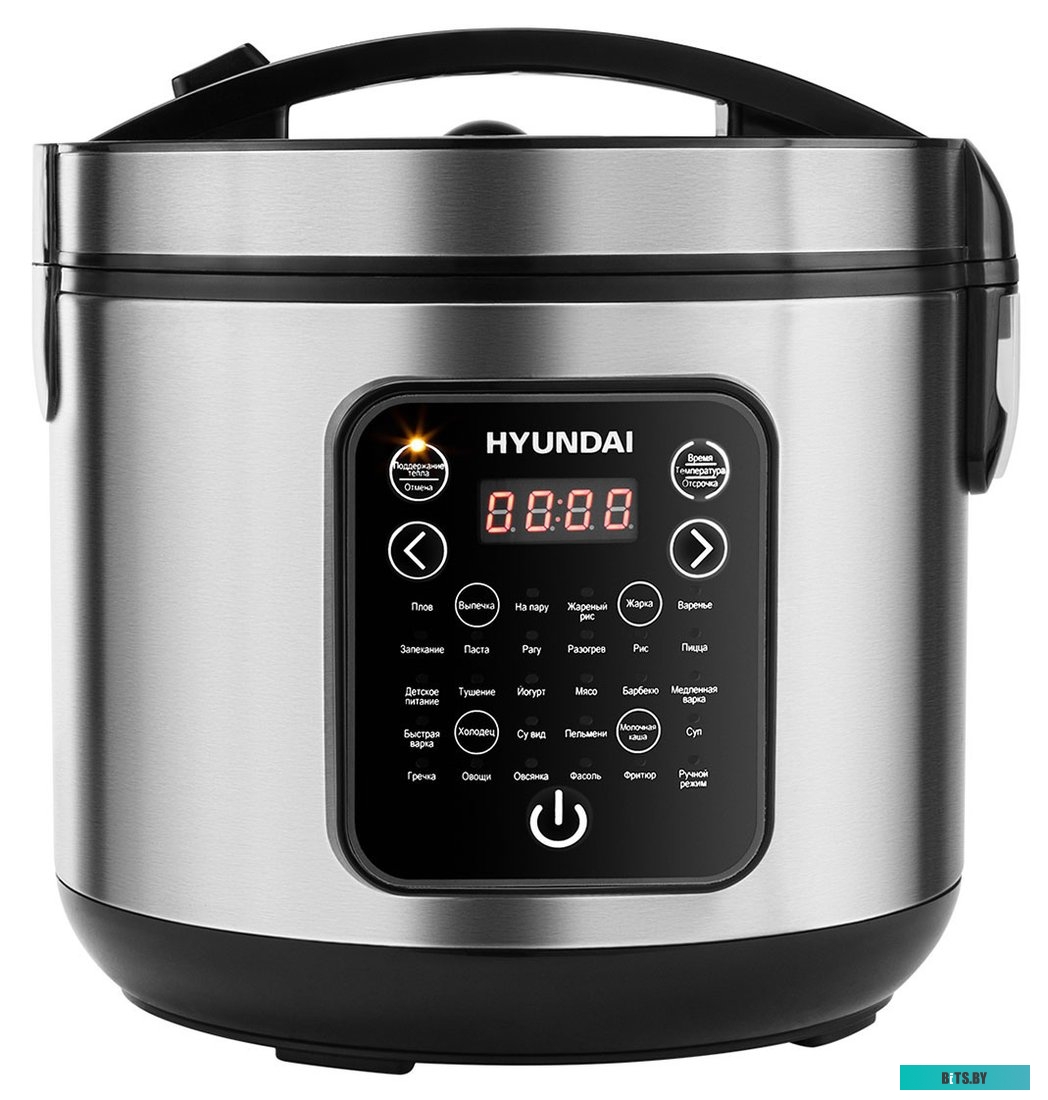 HYMC-2401 Мультиварка Hyundai HYMC-2401,  900Вт,   серебристый/черный