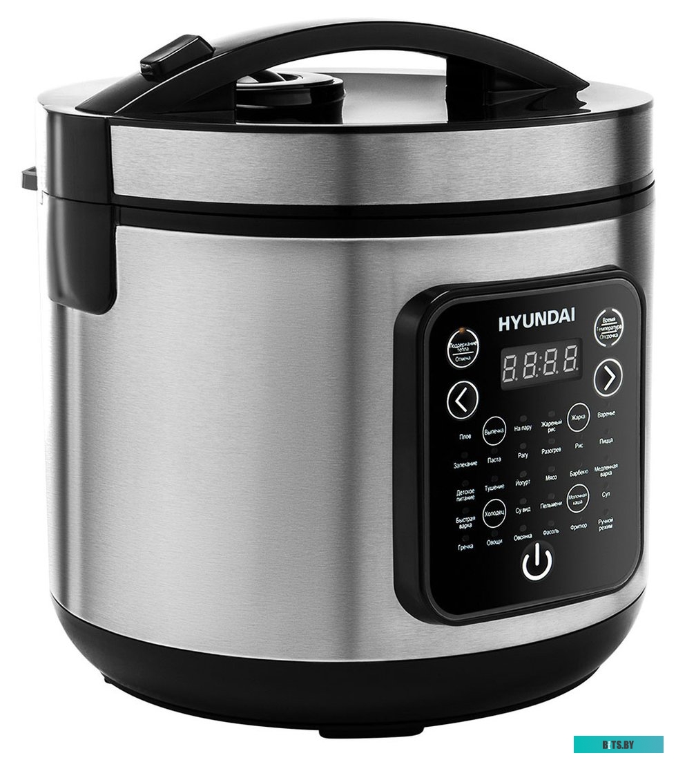 HYMC-2401 Мультиварка Hyundai HYMC-2401,  900Вт,   серебристый/черный