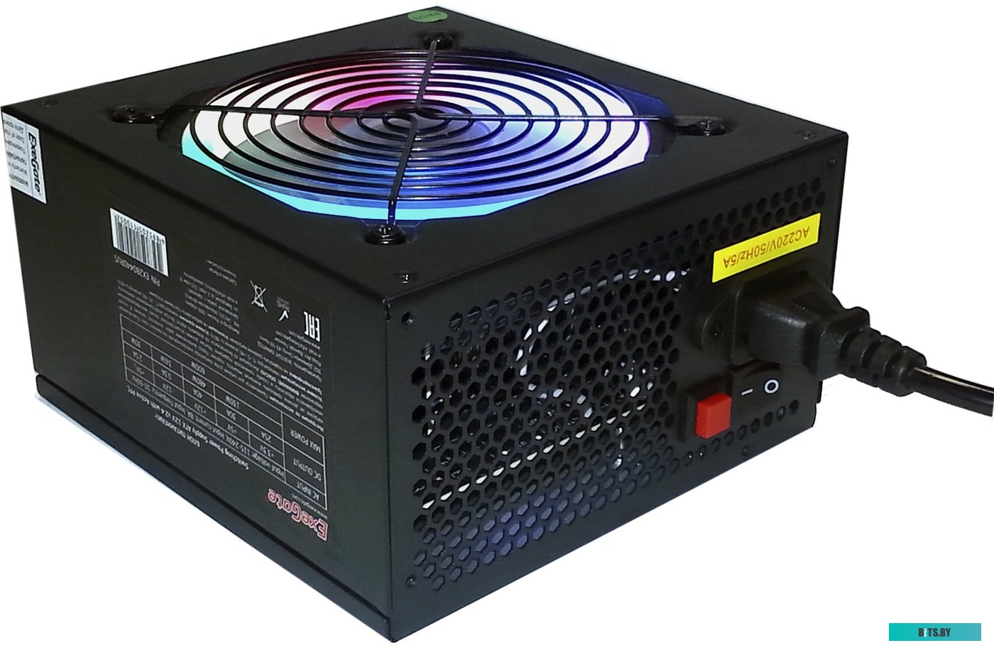 EX280446RUS Планка USB на переднюю панель ExeGate U3H-615, 3,5", 2*USB3.0, черная, металл, подсоединение к мат. плате <EX280446RUS>