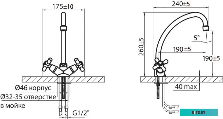 Кусачки боковые (бокорезы) Rexant 12-4615-1