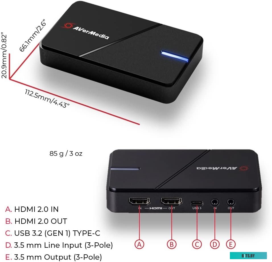Плата видеозахвата AVerMedia Live Gamer Extreme 3 GC551G2