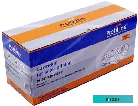 Картридж ProfiLine PL-CE742A-Y (аналог HP 307A (CE742A))