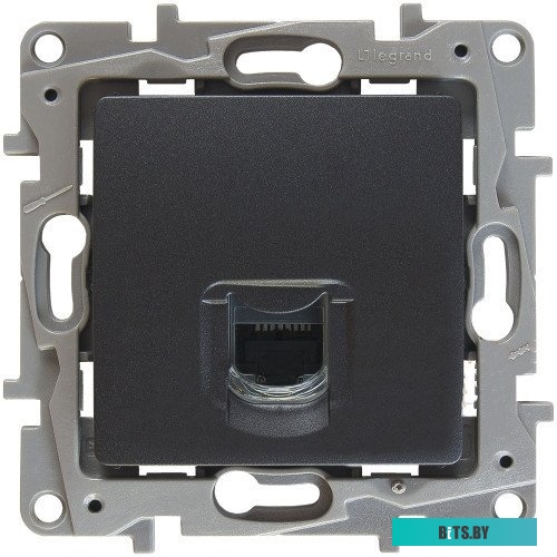 Розетка Legrand Etika 672641 (антрацит)