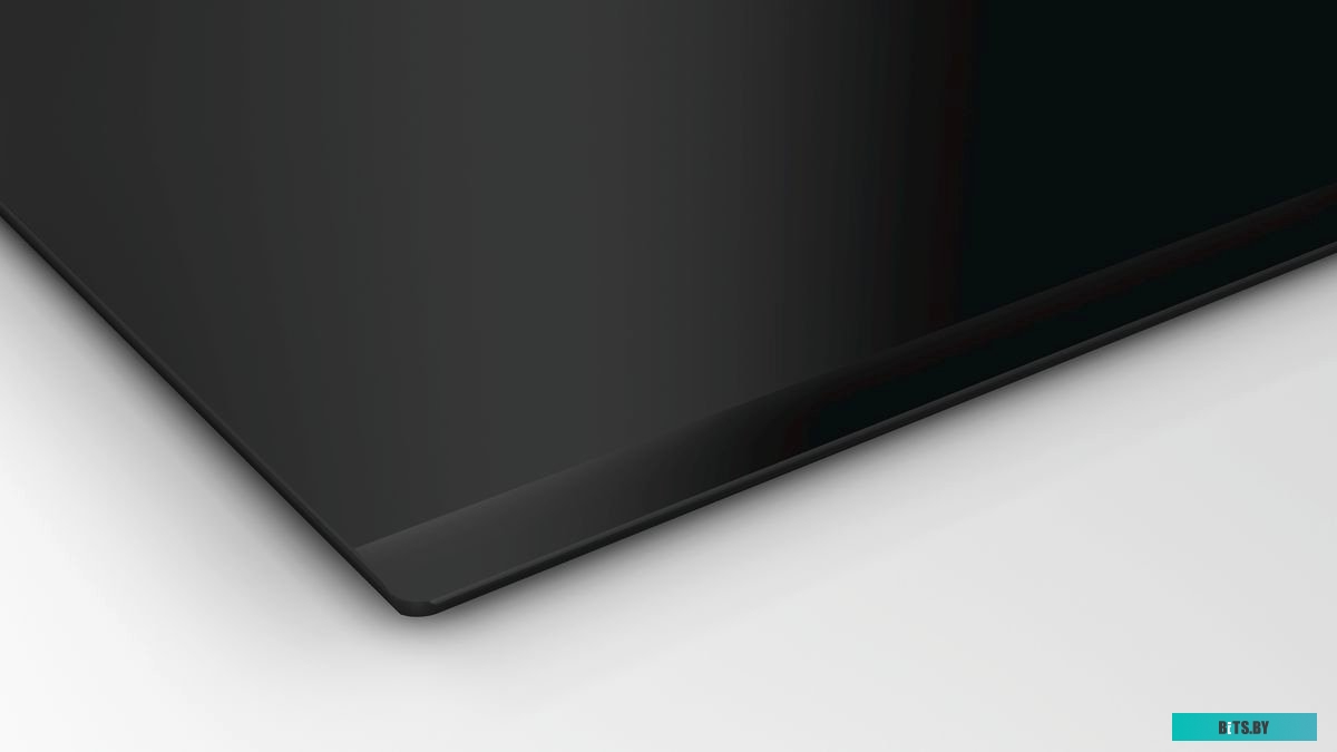 PVS631FB5E Serie   4, индукционная варочная поверхность, стеклокерамика, дизайн со скошенным фронтом, черная, ширина 60 см, 4 конфорки, конфорки слева