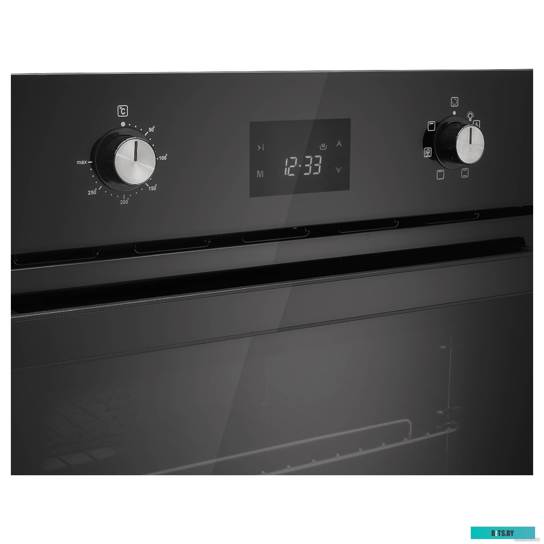 EO 640 PB Электрический духовой шкаф, 60 см, объем 65 л, механическое + сенсорное управление, LED дисплей, таймер, конвекция, 7 режимов, гриль, защита