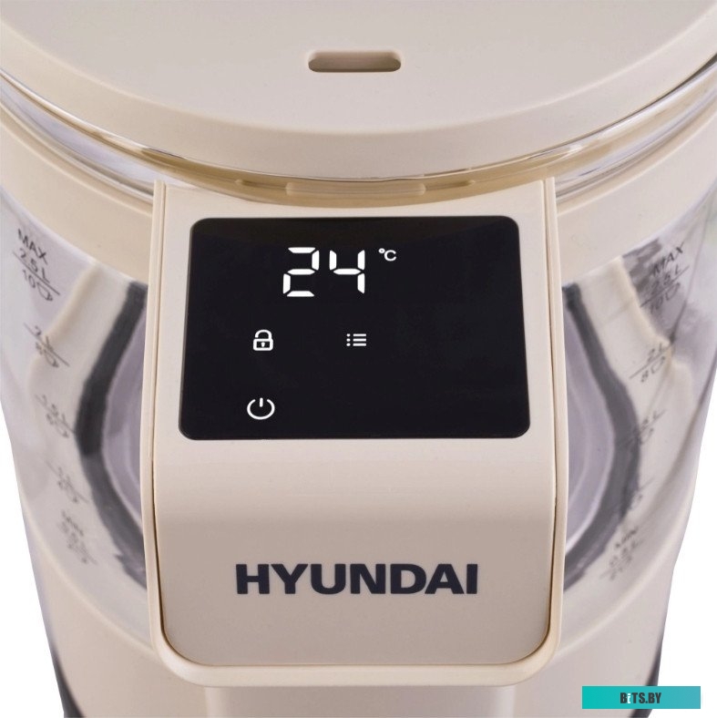 HYK-G7700 Чайник Hyundai HYK-G7700 кремовый/черный