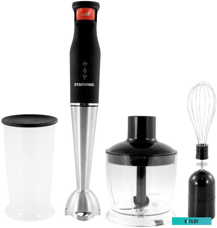 SBS3432B Блендер Starwind SBS3432b черный/красный