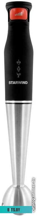 SBS3432B Блендер Starwind SBS3432b черный/красный