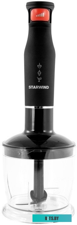 SBS3432B Блендер Starwind SBS3432b черный/красный