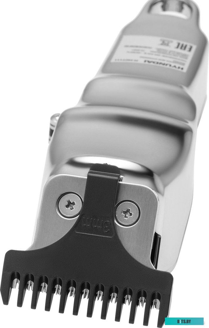 H-HC7111 Машинка для стрижки Hyundai H-HC7111 серебристый/черный 5Вт (насадок в компл:3шт)