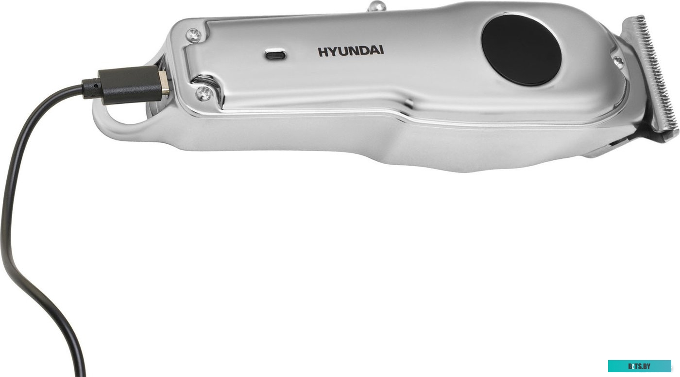 H-HC7111 Машинка для стрижки Hyundai H-HC7111 серебристый/черный 5Вт (насадок в компл:3шт)
