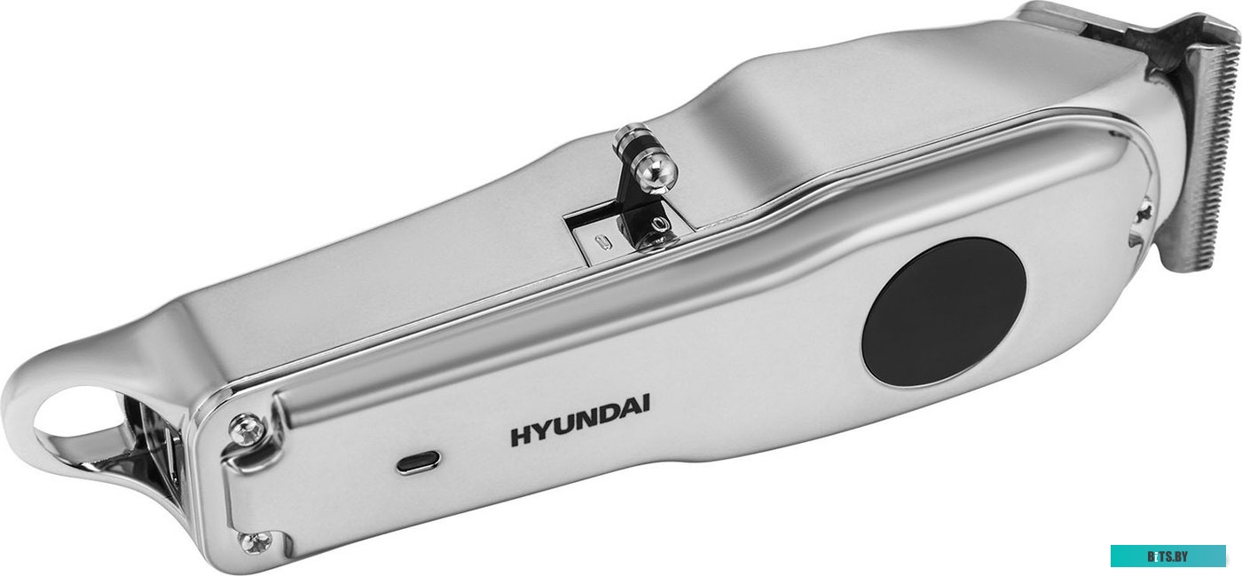 H-HC7111 Машинка для стрижки Hyundai H-HC7111 серебристый/черный 5Вт (насадок в компл:3шт)
