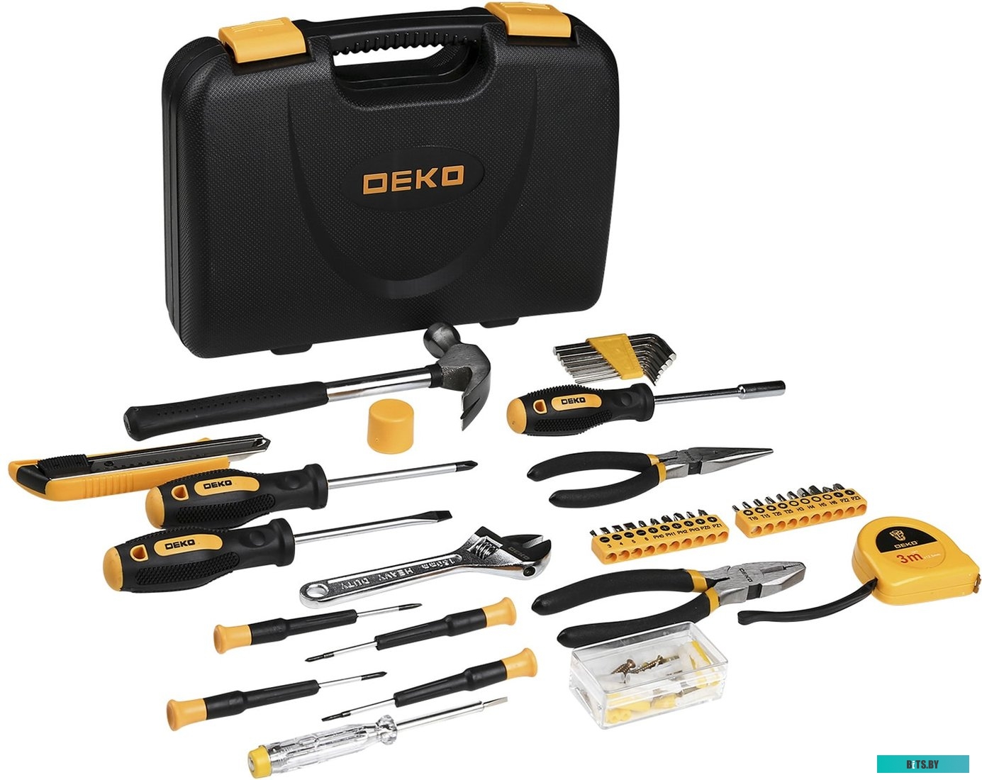 Универсальный набор инструментов Deko TZ100 (100 предметов) <065-0221>