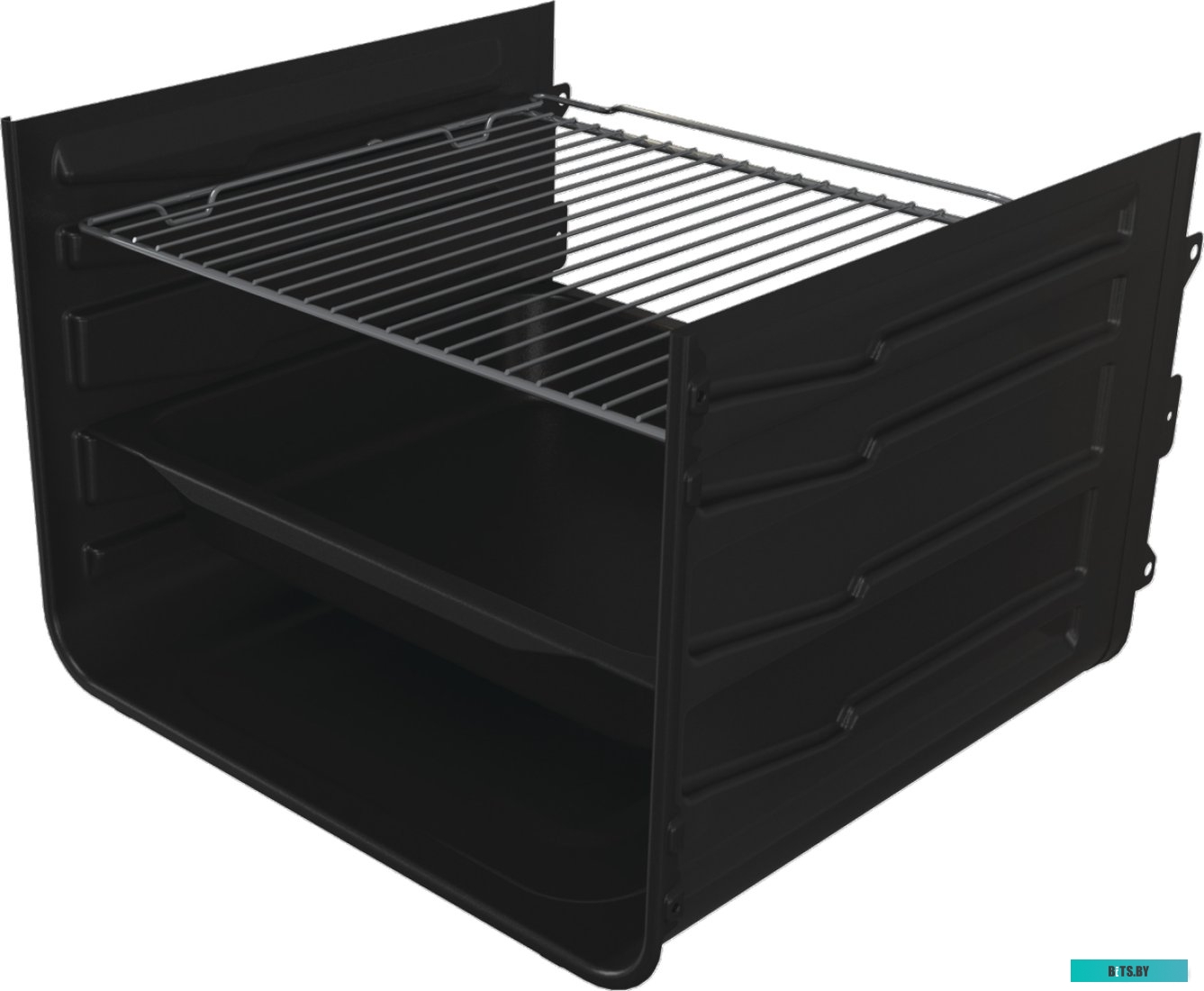 GK5A21WH Комбинированная плита Gorenje/ Комбинированная плита Gorenje, Линия Essential, Эмаль SilverMatte, объем духовки 68 л, механическое управление