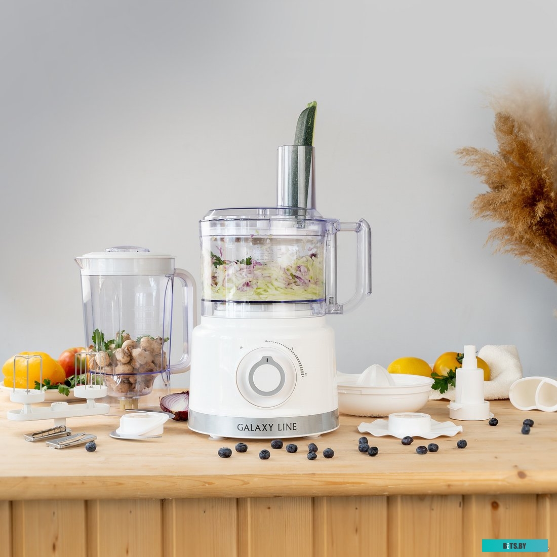 ГЛ2309Л Кухонный комбайн Galaxy Line GL 2309 1000Вт белый