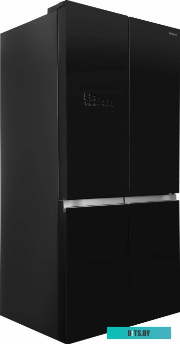 R-WB720PUC1 GCK Холодильник Hitachi R-WB720PUC1 GCK 2-хкамерн. черный стекло