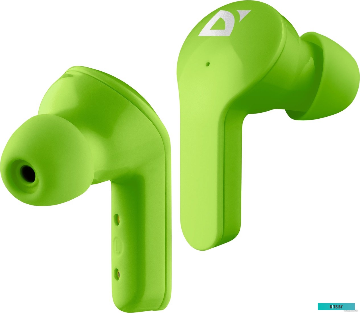 Наушники Defender Twins 916, Bluetooth, зеленый [63917]