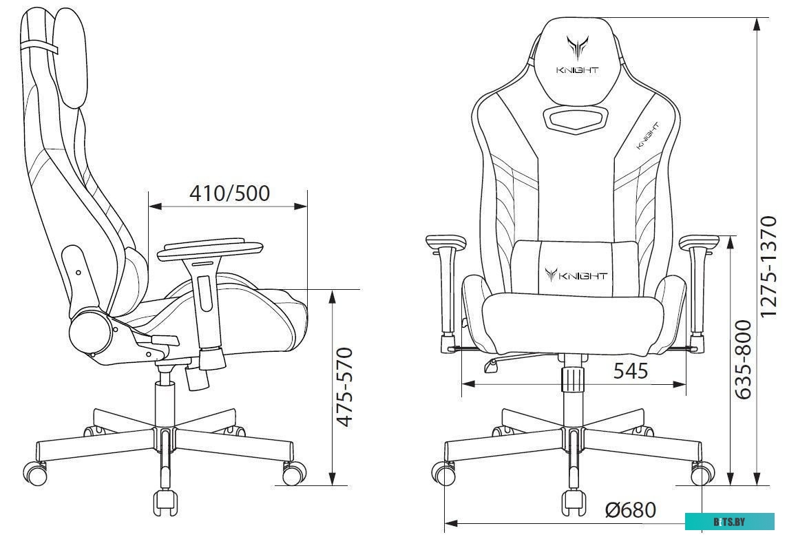 KNIGHT THUNDER 5X Y Knight Thunder 5X (черный/желтый)