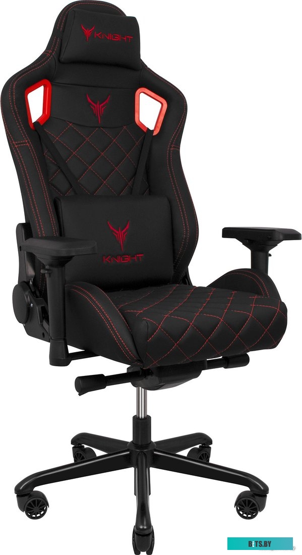 Офисное кресло (Стул) Бюрократ Titan (черный/красный) <KNIGHT TITAN BR>