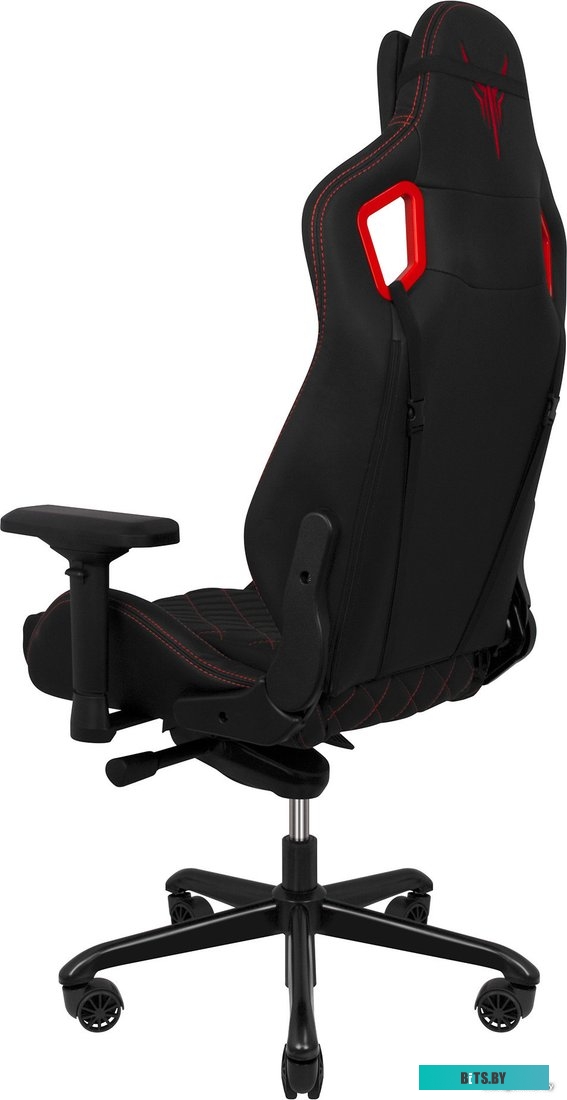 Офисное кресло (Стул) Бюрократ Titan (черный/красный) <KNIGHT TITAN BR>