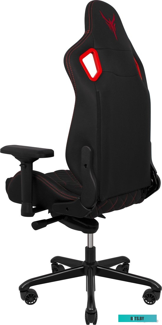 Офисное кресло (Стул) Бюрократ Titan (черный/красный) <KNIGHT TITAN BR>