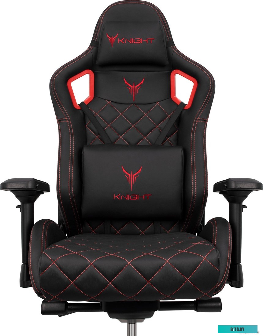 Офисное кресло (Стул) Бюрократ Titan (черный/красный) <KNIGHT TITAN BR>