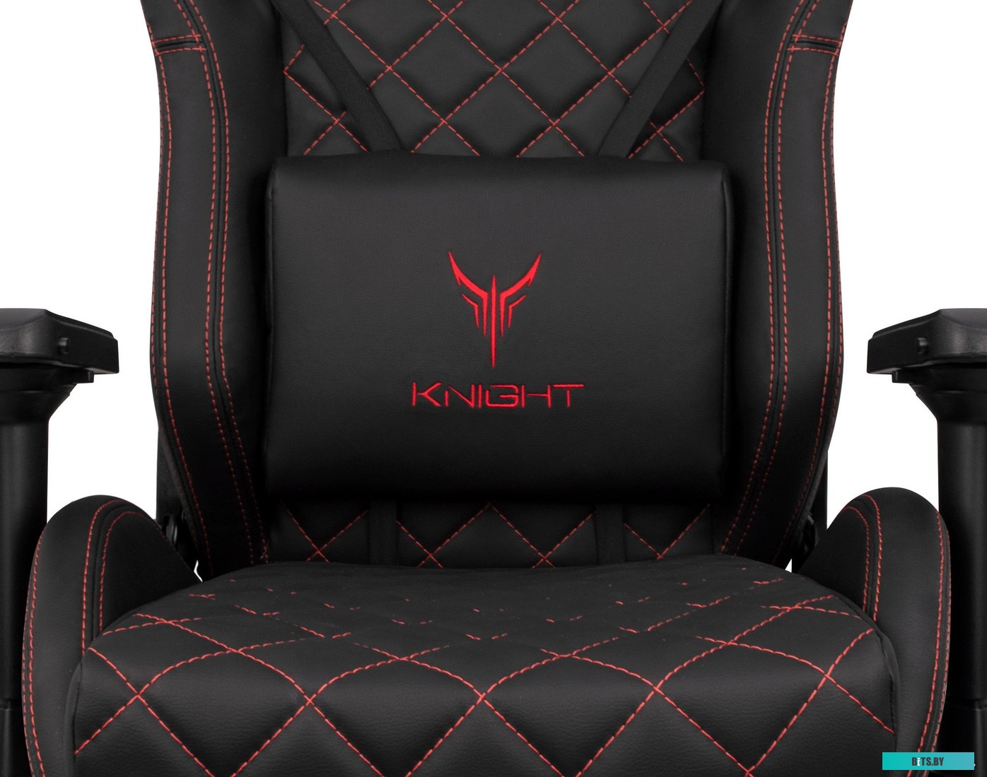 Офисное кресло (Стул) Бюрократ Titan (черный/красный) <KNIGHT TITAN BR>