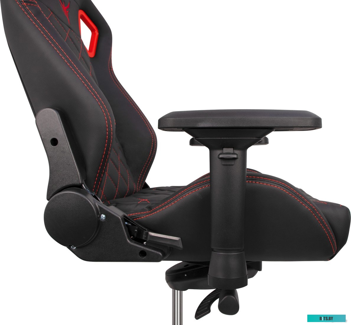 Офисное кресло (Стул) Бюрократ Titan (черный/красный) <KNIGHT TITAN BR>