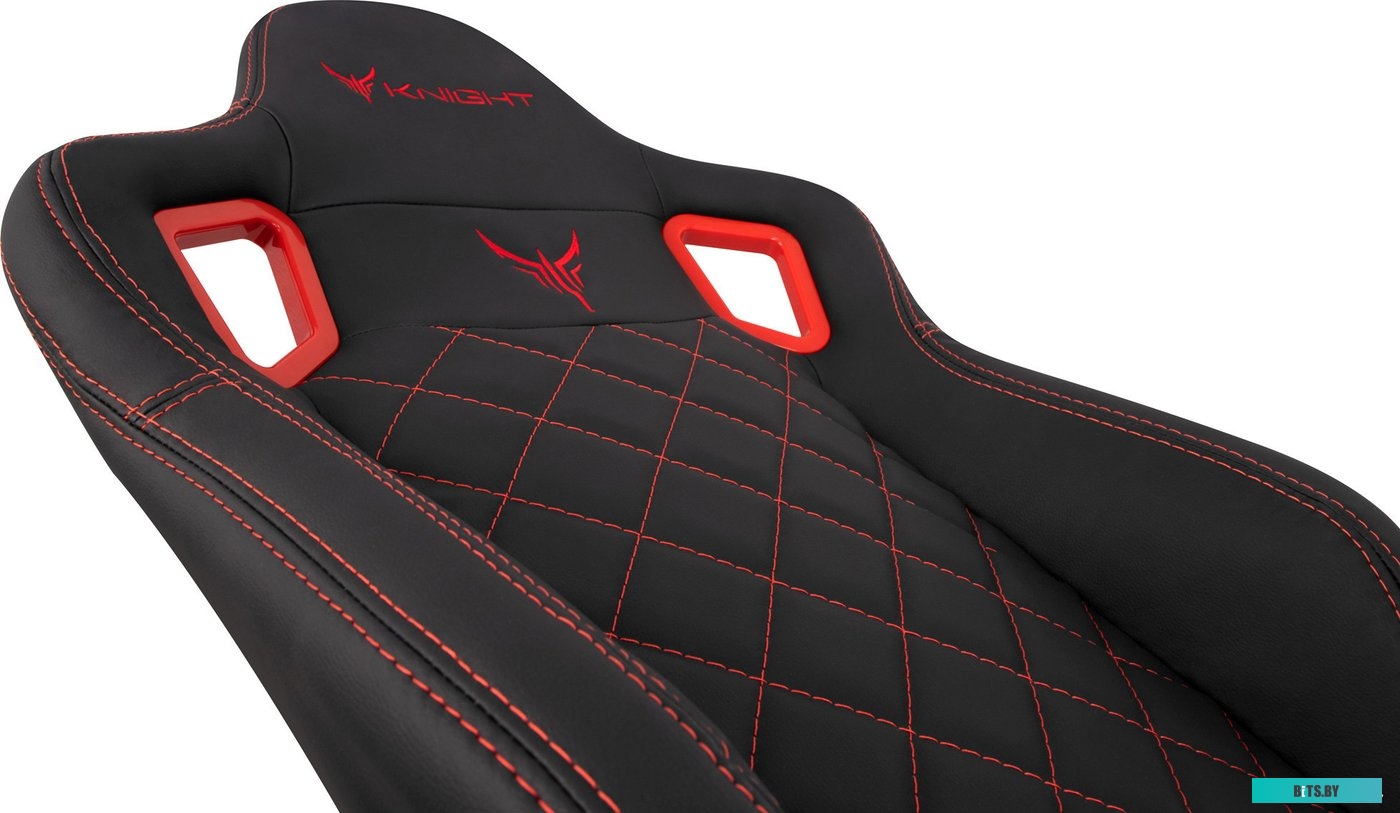 Офисное кресло (Стул) Бюрократ Titan (черный/красный) <KNIGHT TITAN BR>