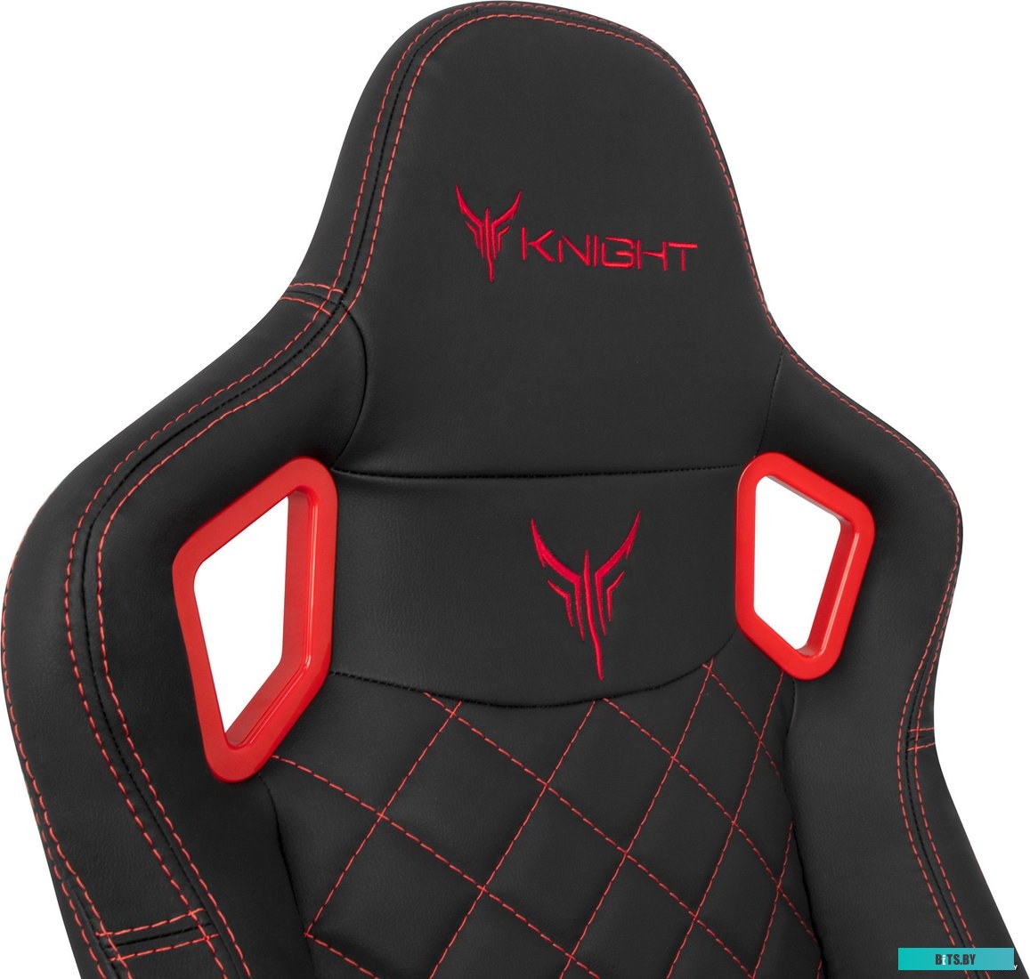 Офисное кресло (Стул) Бюрократ Titan (черный/красный) <KNIGHT TITAN BR>