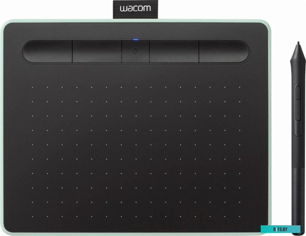 Графический планшет Wacom Intuos CTL-4100WL (фисташковый зеленый, маленький размер) <CTL-4100WLE-N>